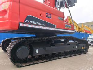 Excavadora hidráulica de cadenas Doosan DX225 de segunda mano, excavadora usada de tamaño mediano para canteras y construcción de carreteras - Product Image 2