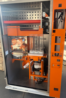 Distributeurs automatiques de boissons à base de jus de fruits orange 24 h/24 Tous peuvent être équipés de lecteurs de cartes de crédit Garantie