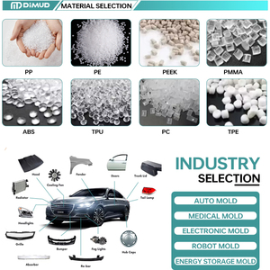 แม่พิมพ์ฉีดพลาสติกบริษัทแม่พิมพ์ที่มีความแม่นยำสูงแม่พิมพ์พลาสติก ABS PC PP บริการฉีดพลาสติก - Product Image 6