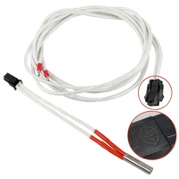 Heating Tube 12V/24V 50W Ceramic Cartridge Heater For JヘッドExtruder 3D Printer部品6ミリメートル * 20ミリメートルHeating Rod 1メートル2メートル