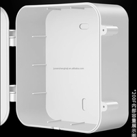 Caja de Conexiones Impermeable IP66 para CCTV, Carcasa de Plástico para Accesorios de Monitoreo