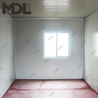 Corée maroc low cost conteneur modulaire préfabriqué 1 chambre maison préfabriquée