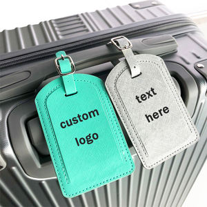 <span class=keywords><strong>Etiquette</strong></span> de <span class=keywords><strong>bagage</strong></span> en cuir PU de luxe à sublimation personnalisable de voyage Etiquettes de <span class=keywords><strong>bagage</strong></span> à logo imprimé personnalisé en vrac - Product Image 3