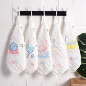 Lot <span class=keywords><strong>de</strong></span> 5 serviettes <span class=keywords><strong>de</strong></span> <span class=keywords><strong>toilette</strong></span> <span class=keywords><strong>de</strong></span> luxe pour nouveau-né, 100% coton, en mousseline - Product Image 3