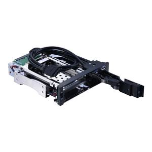 Unestech in alluminio 5.25 pollici Dual-Bay per unità ottica SATA scatola per disco rigido da <span class=keywords><strong>2</strong></span>.5 + 3.5 pollici per stoccaggio HDD custodia per uso del Computer - Product Image 3