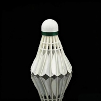 Volant de badminton en plumes de canard Cigu de classe A n°5, plumes polyvalentes, liège 2 couches, haute stabilité pour entraînement en club, directement de l'usine OEM