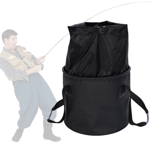 Plegable 3 tamaño logotipo personalizado al aire libre <span class=keywords><strong>Camping</strong></span> senderismo plegable bolsa <span class=keywords><strong>de</strong></span> almacenamiento impermeable canotaje pescado plegable Cubo <span class=keywords><strong>de</strong></span> pesca - Product Image 1