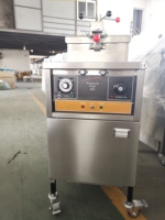 Friteuse à pression électrique de type 25L pour poulet Kfc avec filtre à huile pour restaurants, magasins d'alimentation à usage domestique, hôtels de vente au détail