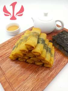 Vente en gros Meilleure cuisine chinoise congelée Choix du chef Rouleau de printemps aux algues décontracté Qualité fiable dans un emballage en boîte - Product Image 3