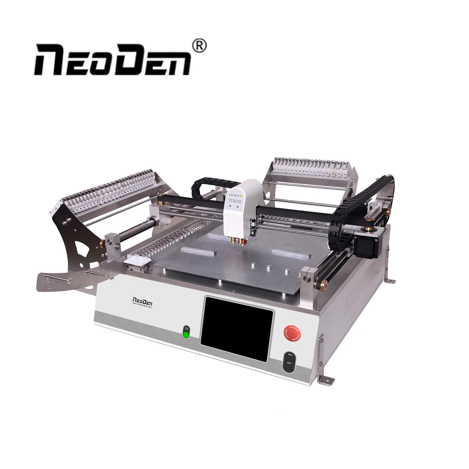 נמוך עלות לקטוף מקום PCB עצרת Led ייצור מכונה עם 24/44 מתקני האכלה NeoDen 3V