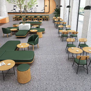 Bán Buôn Ngọt Ngào Cửa Hàng Cà Phê Giải Trí Khu Vực Đồ Nội Thất Trà Sữa Nước Thanh Bánh Sofa Bàn Ghế Kết Hợp Cho Nhà Hàng - Product Image 2