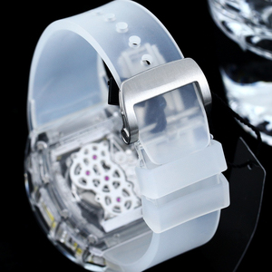 Montre mécanique tourbillon personnalisée haut de gamme avec boîtier en saphir – Accessoire de luxe pour les événements de gala et les voyages - Product Image 6