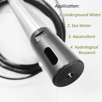 Sonde numérique CTD RS485 Modbus pour la conductivité, la température et la profondeur, sonde de niveau de liquide pour la surveillance des puits profonds et des eaux souterraines IP68
