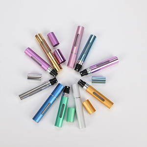 Atomizador de Perfume Mini de 10 ml, Recargable, con Relleno desde Abajo, Botellas de Perfume de Aluminio, en Oferta - Product Image 1