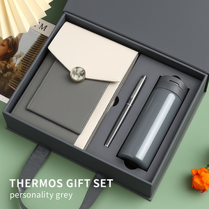 Tùy Chỉnh Kinh Doanh Máy Tính Xách Tay Tạp Chí Kế Hoạch Bộ Quà Tặng Với Chai Bút Văn Phòng Thẩm Mỹ Văn Phòng Phẩm Cho Đám Cưới Bán Buôn - Product Image 4