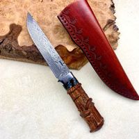 Oem Diy Maatwerk Poeder Staal Coreless Outdoor Hoge Hardheid Camping Zelfverdediging Scherp Fruit Survival Mes
