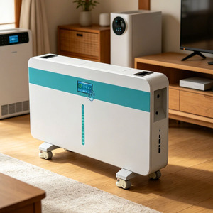 Nieuw ontwerp huishoudelijk zonne-energiesysteem slimme mobiele 51.2V 420AH LiFePO4 batterijpakket voor energieopslag zonne-energie back-up - Product Image 1