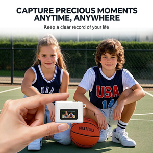 Mini Cámara CCD X6-2 1080P HD Ourlife, Videocámara Deportiva Portátil con <span class=keywords><strong>Pantalla</strong></span> para Grabación de Video en Interiores y Exteriores - Product Image 4