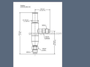 KVC15 034L0147 สําหรับ DAN-FOSS <span class=keywords><strong>KVC</strong></span> 15 Hot แก๊สบายพาสวาล์วควบคุม - Product Image 2