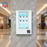 Mini distributeur automatique mural intelligent avec lecture d'identité et vérification d'âge, distributeur automatique à vendre