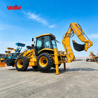 Mini-Baggerlader mit Dieselmotor 58KW, Vollhydraulischer Erdbewegungslader für Bauarbeiten, Mini-Lader aus China