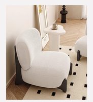 Fauteuils en velours capitonnés modernes de haute qualité, style minimaliste pour la maison, le salon, la salle à manger, l'hôtel, l'appartement, meubles de loisirs
