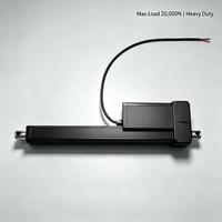 Équipement de levage 100kg 500kg 10000N 20000N IP66 Étanche Vérin linéaire électrique à vis à billes 12V/24V/36V/48V pour appareils électroménagers