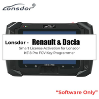 Licence logicielle IMMO pour Citroën DS Renault Dacia Ford Lincoln Mercury Subaru Mazda pour programmeur de clés Lonsdor K518 Pro FCV