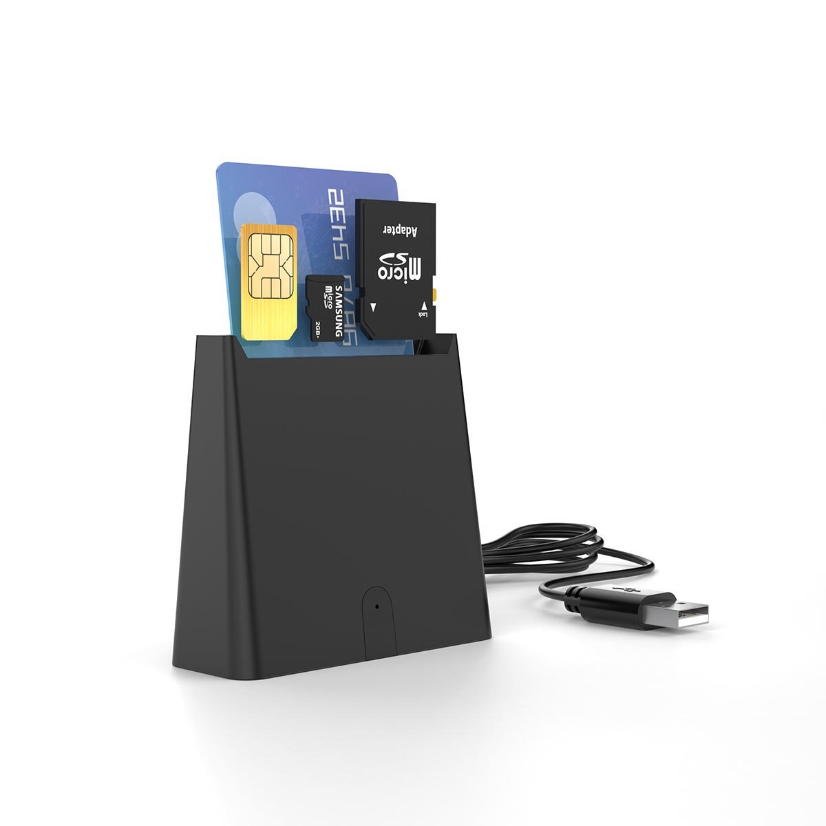 Высокое качество 4 слот usb памяти sim кард-ридер с атм оплаты карт ридер от производителя