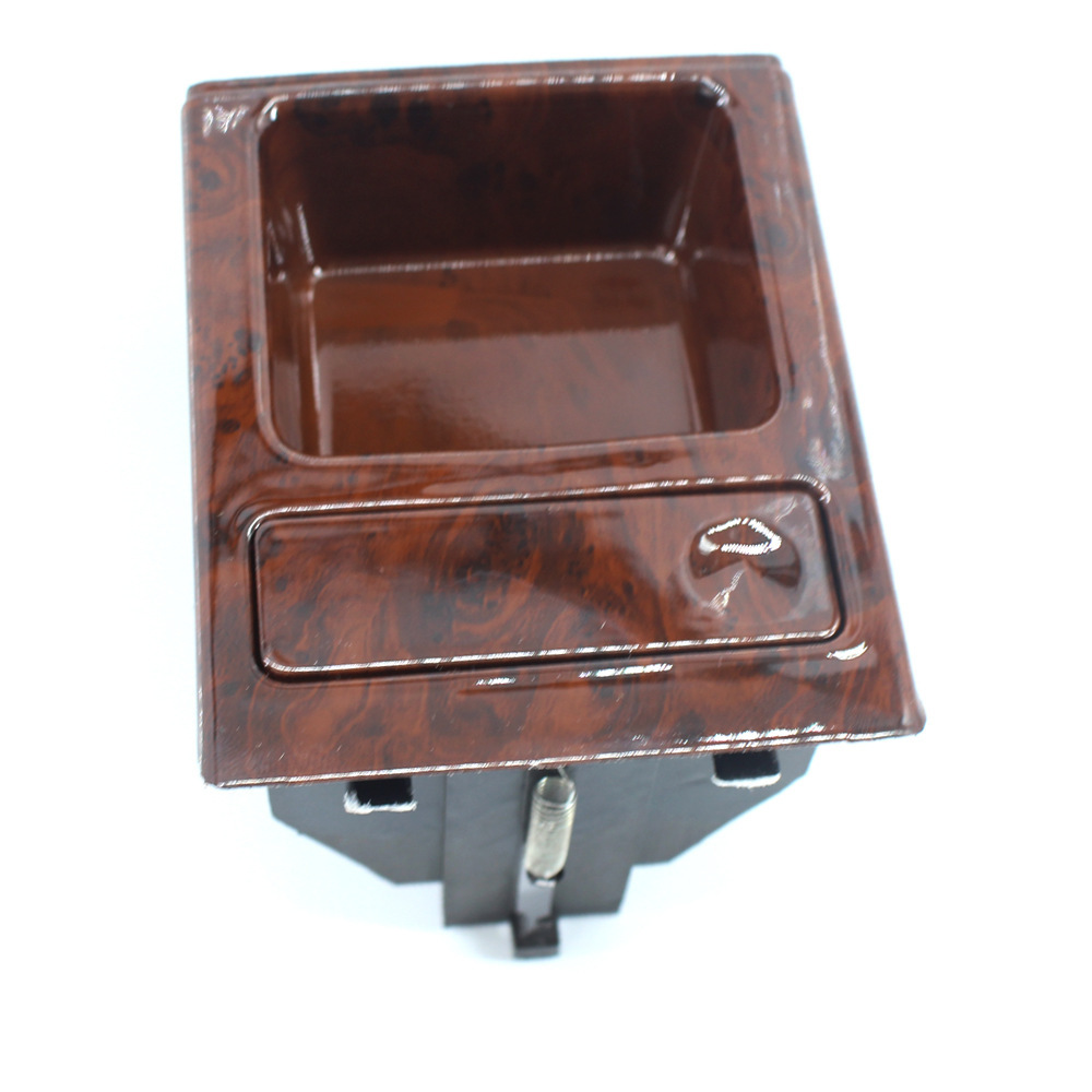Coin Box - Peach Wood Grain