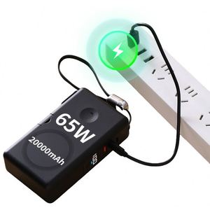 พาวเวอร์แบงค์อเนกประสงค์แบบพกพา ชาร์จเร็ว 65W พร้อมพอร์ต USB แม่เหล็ก และอะแดปเตอร์สำหรับเดินทาง - Product Image 2