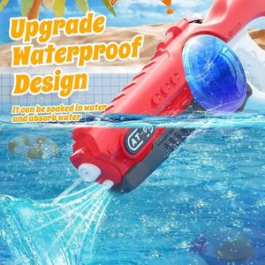 800ml automatische Saug-Wasser pistole mit großer Kapazität und Musik für Kinder im Freien - Product Image 5