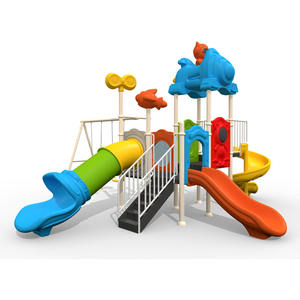 Aire de jeux extérieure enfants toboggan amusant sûr coloré et idéal pour les petits explorateurs - Product Image 3