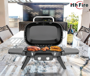 <strong>Table</strong> <strong>Top</strong> Griddle Camping <strong>Barbeque</strong> Grill Machine BBQ Gas Grill - Product Image 6
