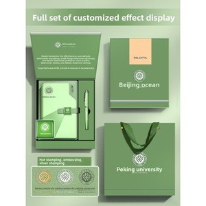 Cadeau pour enseignant, carnet de notes personnalisé, coffret cadeau non relié, modèle 13012, cadeau d'entreprise, logo imprimable - Product Image 5