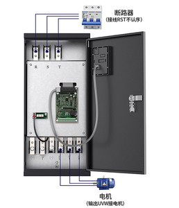 Biến tần số biến tần VFD k-dễ dàng phanh đơn vị 400V <span class=keywords><strong>3</strong></span> <span class=keywords><strong>PH</strong></span> 4-11kw 50-60Hz động cơ bơm biến tần RS485 thông tin liên lạc IP21 - Product Image 5