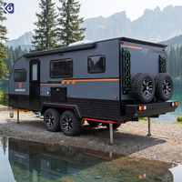 CAMPTRL 2026 Prix usine Caravane de camping remorquable familiale conforme aux normes australiennes disponible à la vente