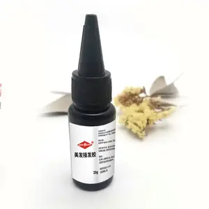 Hot selling wholesale quality high strength water resistant UV hair extension glue no bubbles after curing
