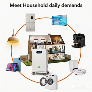 Batteria LiFePO4 di Alta Qualità 48V 100Ah 200Ah per il Blackout in Sudafrica, Soluzione di Accumulo Energia Solare con Oltre 10 Anni di Durata - Product Image 2