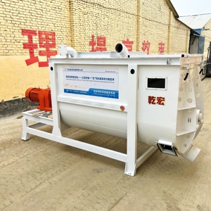 เครื่องผสมริบบิ้นอัตโนมัติเครื่องปั่นอาหารพร้อมมอเตอร์เกียร์แนวนอนสำหรับผสมผง - Product Image 2