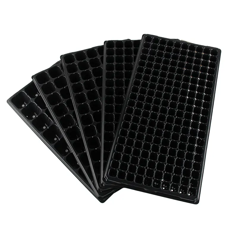 Cells PS Plastic Plug Seed Starting Grow Germination Tray for Greenhouse Vegetables Nursery 4 6 12 24 50 72 98 105 128 200 288