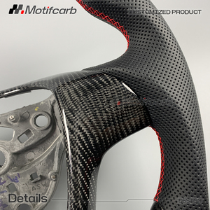 Volant de direction en fibre de carbone véritable personnalisé pour Smart Fortwo Brabus Passion Brabus 2008-2015, amélioration de l'intérieur de la voiture - Product Image 4