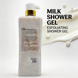 Gel de Ducha Exfoliante 7 Días White Treats Acne, Exfoliante de Leche Aclarante Rápido, Jabón Corporal Antibacterial 1000ml, Venta al por Mayor OEM - Product Image 6