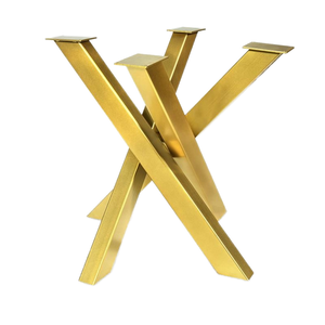 Black Gold Metal Modern Circle End Spider <b>Table</b> <b>Leg</b> Base for Babies and Kids <b>Table</b> One <b>Leg</b> Luxury Furniture - Product Image 1