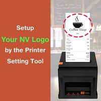 Terlaris POS-8360 USB Thermal Label penerimaan POS Printer hitam dan putih 80mm Printer termal dengan pemotong
