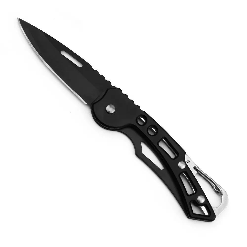 Coltello da tasca tattico in acciaio inossidabile da campeggio EDC all'aperto più venduto promozione sopravvivenza coltello pieghevole con serratura gratuita