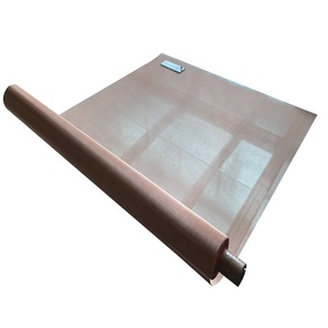 200 <strong>Mesh</strong> Ultra Fine Faraday Cage Emi Emf Rf <strong>Shielding</strong> Red <strong>Copper</strong> <strong>Wire</strong> <strong>Mesh</strong> - Product Image 6