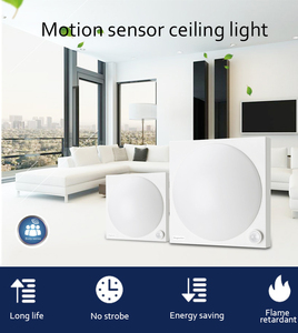 Geagood Cảm Biến Chuyển Động <span class=keywords><strong>LED</strong></span> Cảm Biến Trần Ánh Sáng Trong Nhà <span class=keywords><strong>LED</strong></span> Bảng Điều Chỉnh Ánh Sáng 10 Nhựa Hộp Màu Trắng 90 Hiện Đại Vòng 9W -20 - 50 0.5 - Product Image 2