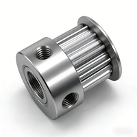 Poulie de distribution en aluminium personnalisable OEM/ODM GT2 16T, alésage 5 mm, largeur de courroie 6 mm pour imprimante 3D, pièces de haute précision pour axe Z
