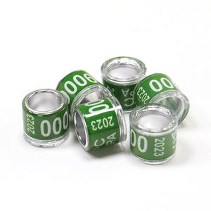 Cincin Balap Merpati FCI dengan 8Mm Ukuran Bagian Dalam Pita Kaki Bersertifikat dengan Logo FCI untuk Cincin Kaki Balap Merpati Warna Tahun 2023 - Product Image 1